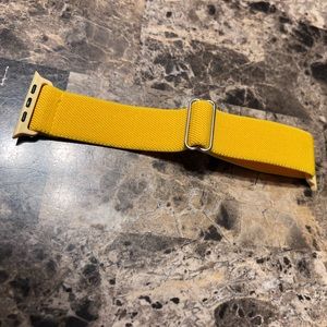 APPLE Watch band, yellow 43/44/45mm watch NWOT